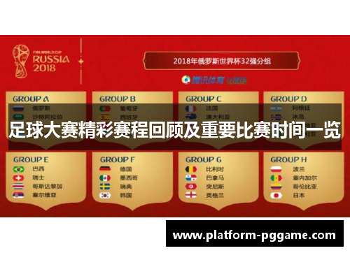足球大赛精彩赛程回顾及重要比赛时间一览